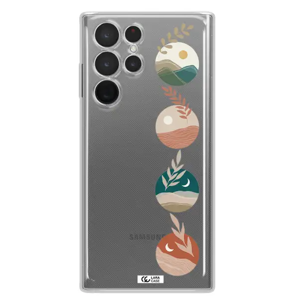 Natural Landscape Samsung S 22 Ultra Clear TPU Case