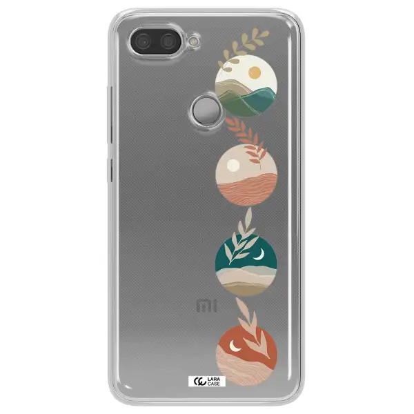 Natural Landscape Xiaomi Mi 8 Lite Clear TPU Case