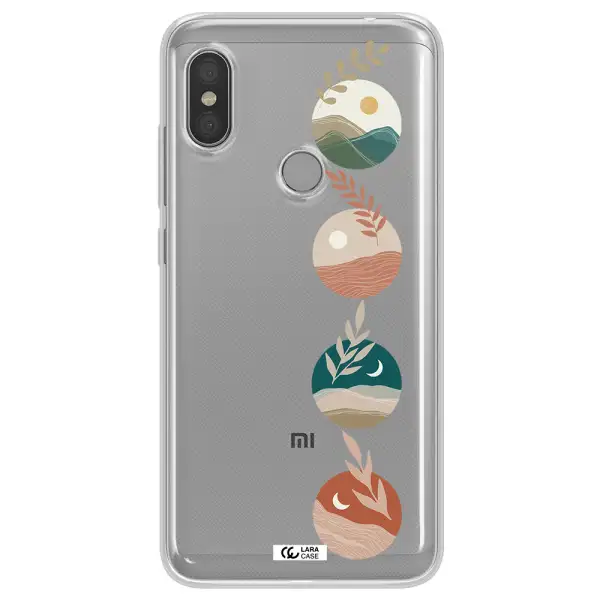 Natural Landscape Xiaomi Redmi Note 6 Pro Clear TPU Case