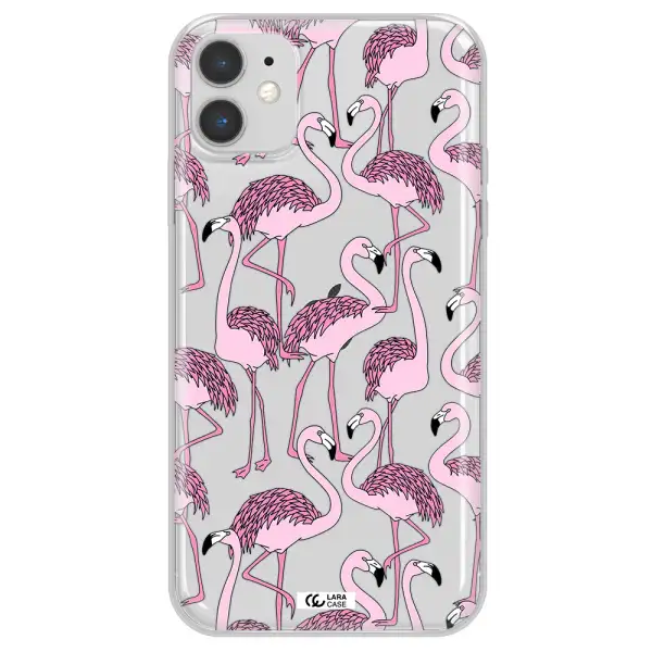 Flamingo Apple iPhone 11 Clear TPU Case