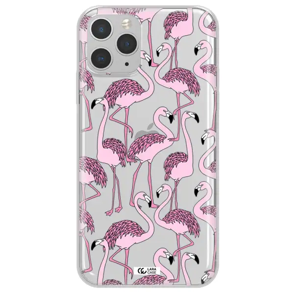 Flamingo Apple iPhone 11 pro Clear TPU Case