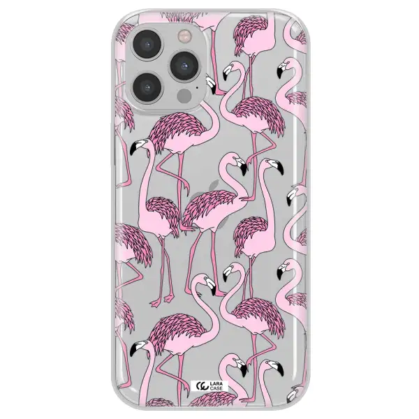 Flamingo Apple iPhone 12 pro Clear TPU Case