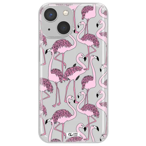 Flamingo Apple iPhone 13 mini Clear TPU Case