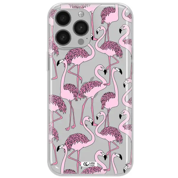 Flamingo Apple iPhone 13 Pro Clear TPU Case