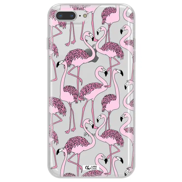 Flamingo Apple iPhone 7 plus Clear TPU Case
