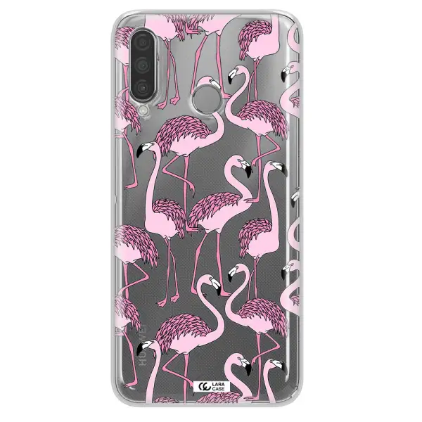 Flamingo Huawei P30 Lite Clear TPU Case