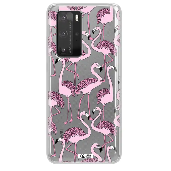 Flamingo Huawei P40 Pro Clear TPU Case