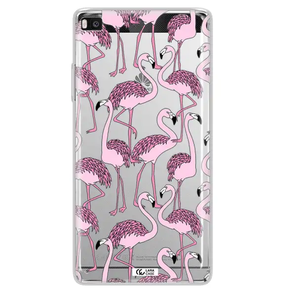 Flamingo Huawei P8 Clear TPU Case