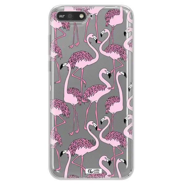 Flamingo Huawei Y6 2018 Clear TPU Case