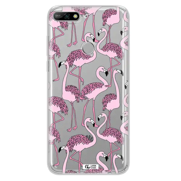 Flamingo Huawei Y7 2018 Clear TPU Case