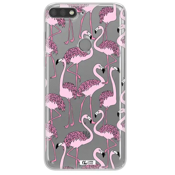 Flamingo Huawei Y7 Prime 2018 Clear TPU Case