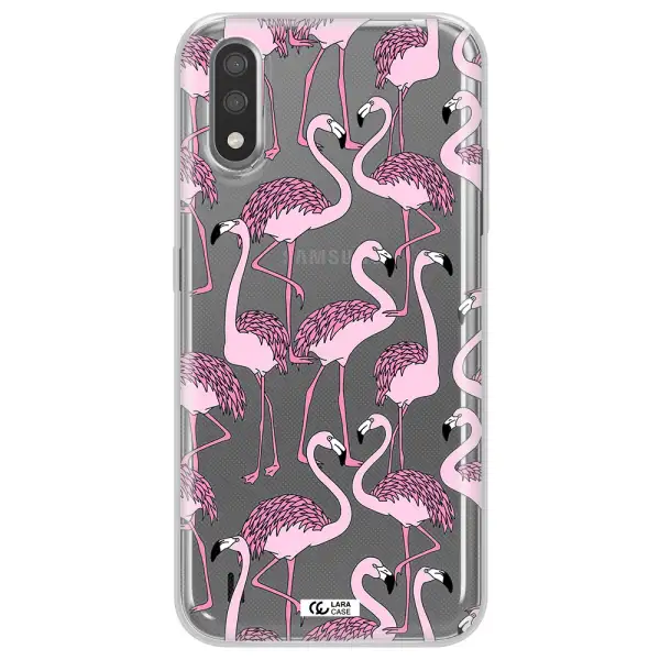 Flamingo Samsung A01 Clear TPU Case