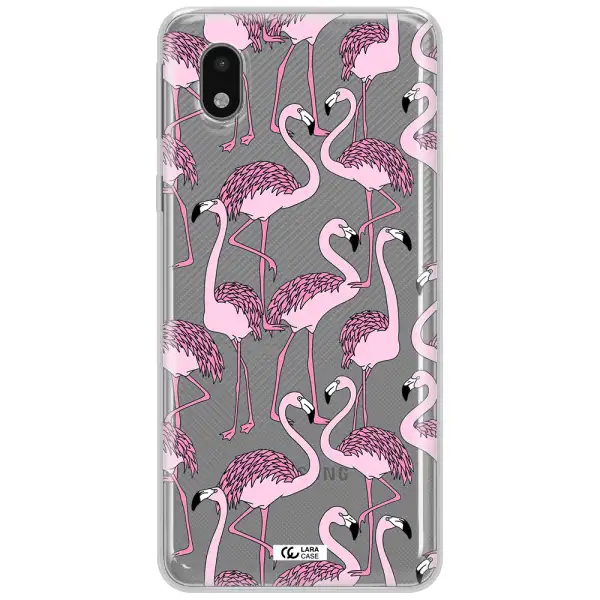 Flamingo Samsung A01 Core Clear Tpu Case