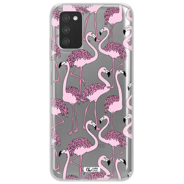 Flamingo Samsung A03S Clear TPU Case