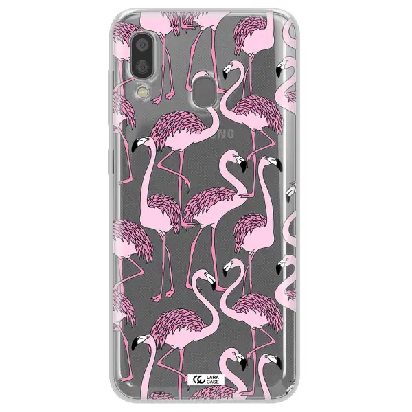 Flamingo Samsung A20 Clear TPU Case