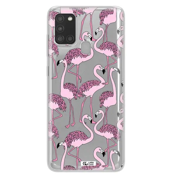 Flamingo Samsung A21S Clear TPU Case