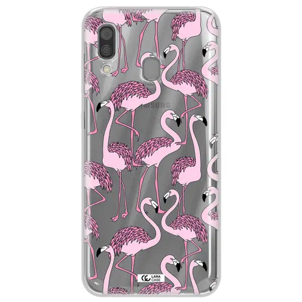 Flamingo Samsung A30 Clear TPU Case