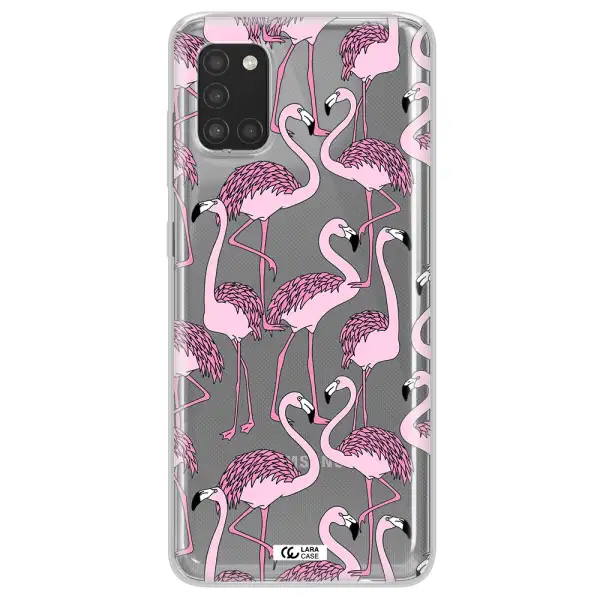 Flamingo Samsung A31 Clear TPU Case