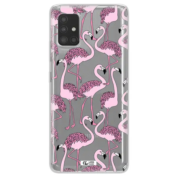 Flamingo Samsung A51 Clear TPU Case