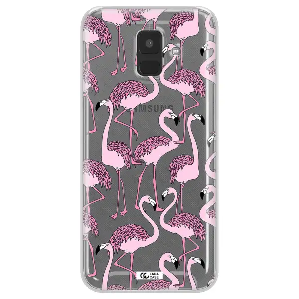 Flamingo Samsung A6 Clear TPU Case