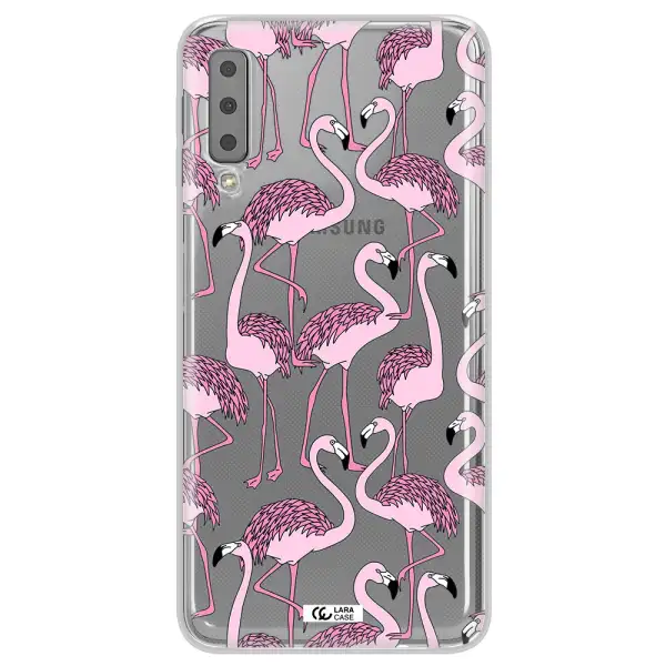 Flamingo Samsung A7 2018 Clear TPU Case