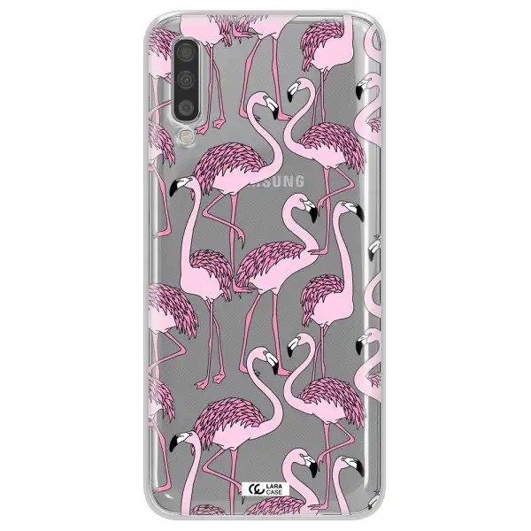 Flamingo Samsung A70S Clear Tpu Case