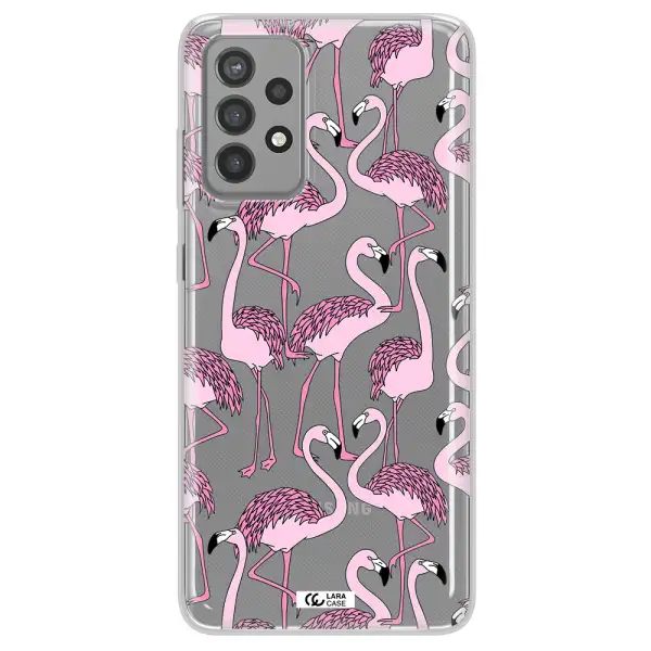 Flamingo Samsung A72 Clear TPU Case