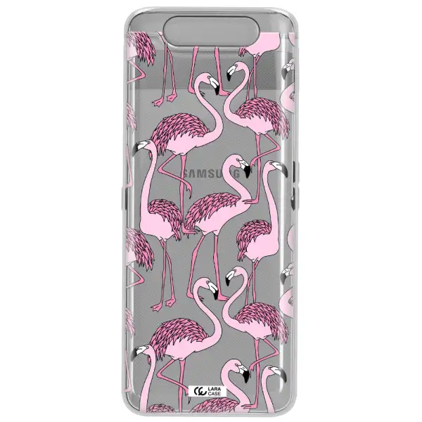 Flamingo Samsung A80 Clear TPU Case