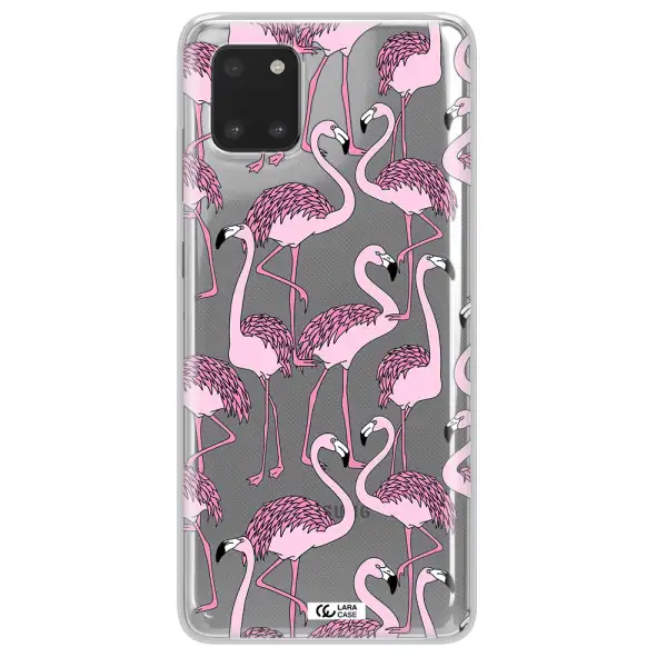 Flamingo Samsung A81 Clear TPU Case