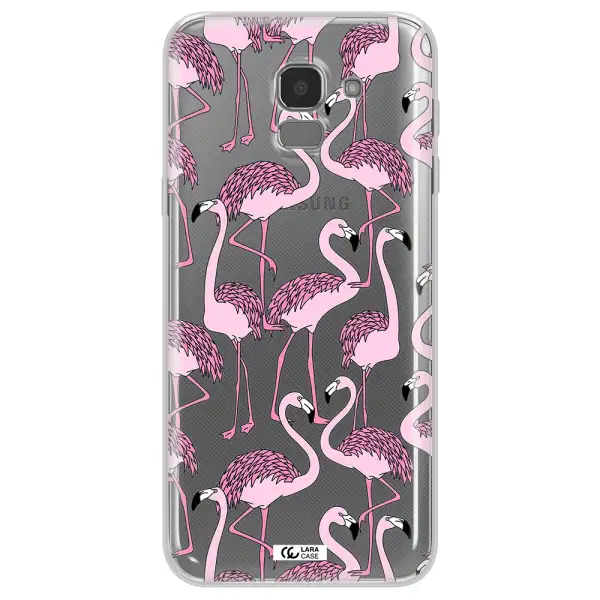 Flamingo Samsung J6 Clear TPU Case