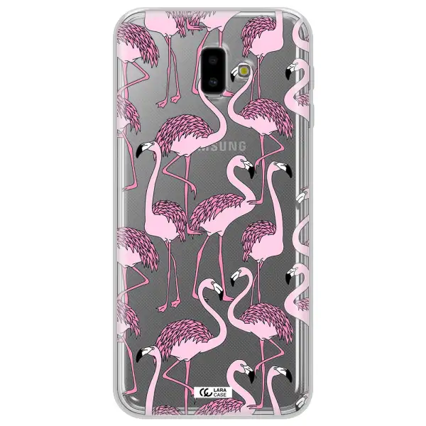 Flamingo Samsung J6 Plus Clear TPU Case