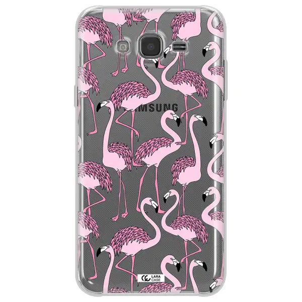 Flamingo Samsung J7 2015 Clear TPU Case