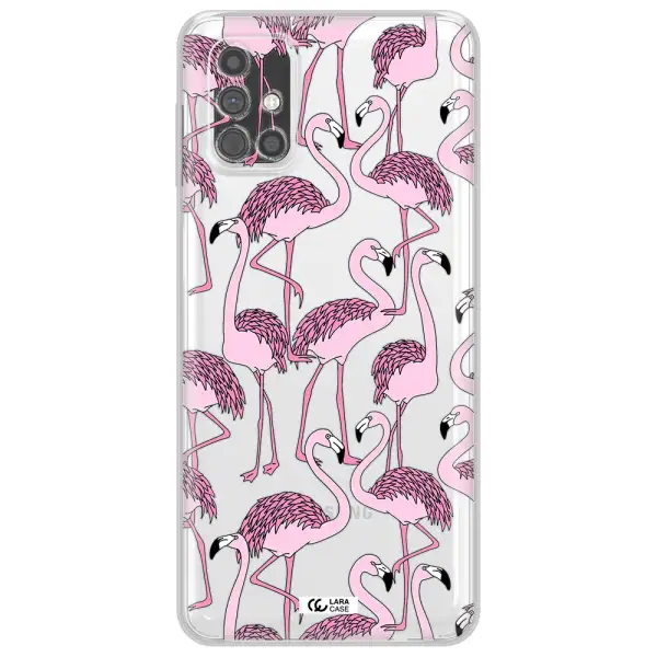 Flamingo Samsung M51 Clear TPU Case