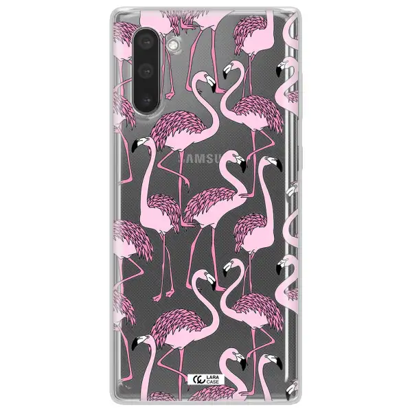 Flamingo Samsung Note 10 Clear TPU Case