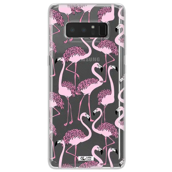 Flamingo Samsung Note 8 Clear TPU Case