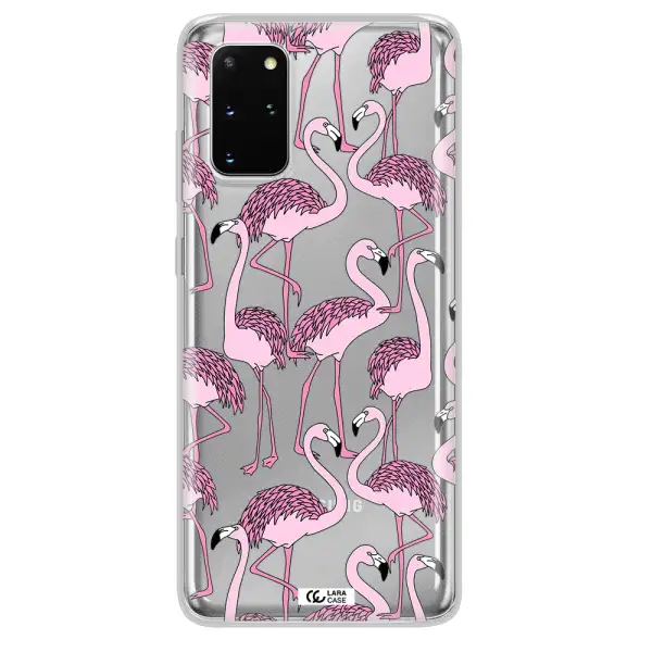 Flamingo Samsung S 20 Plus Clear TPU Case