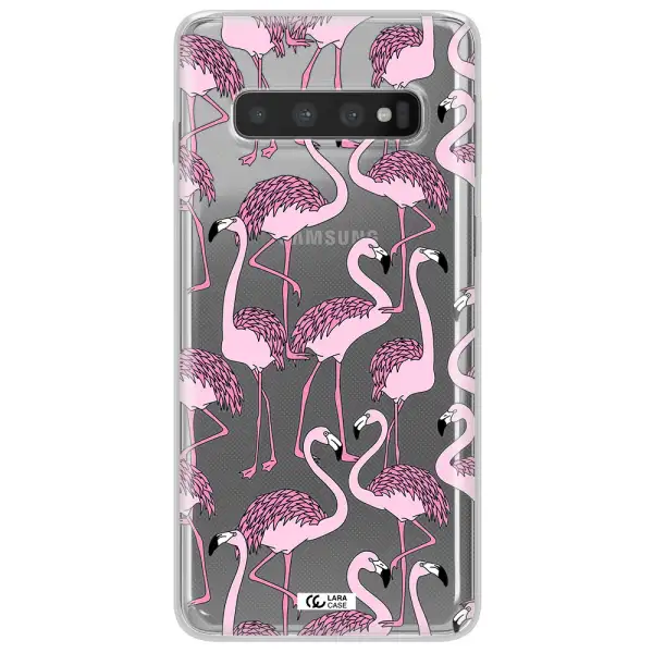 Flamingo Samsung S10 Plus Clear TPU Case
