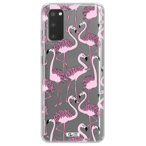 Flamingo Samsung S20 Clear TPU Case
