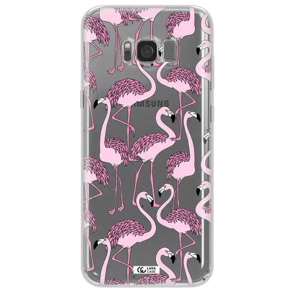 Flamingo Samsung S8 Clear TPU Case