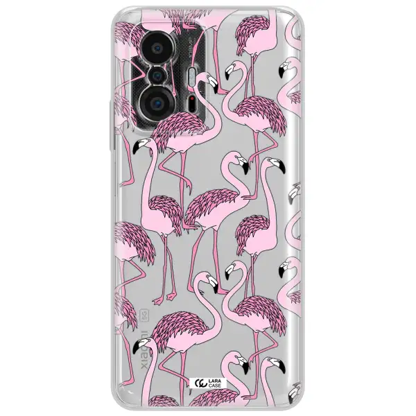 Flamingo Xiaomi 11T Clear Tpu Case