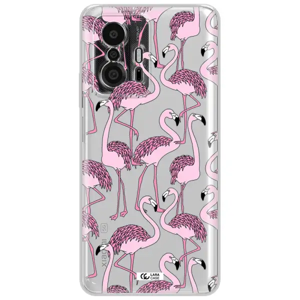 Flamingo Xiaomi 11T Pro Clear Tpu Case