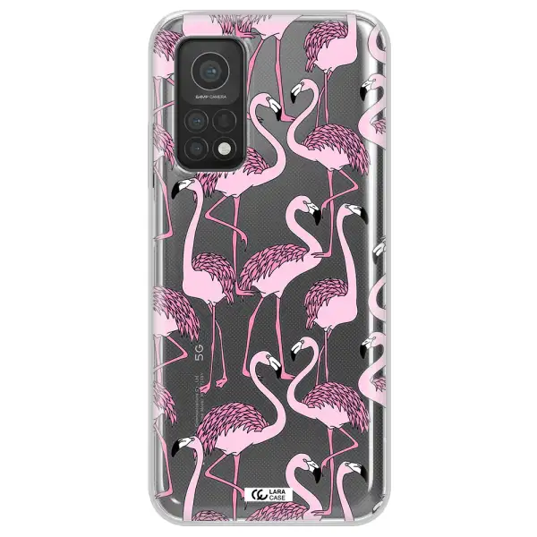 Flamingo Xiaomi Mi 10T Clear TPU Case