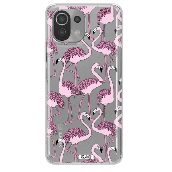 Flamingo Xiaomi Mi 11 Lite Clear TPU Case