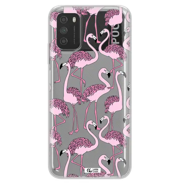 Flamingo Xiaomi Poco M3 Clear TPU Case