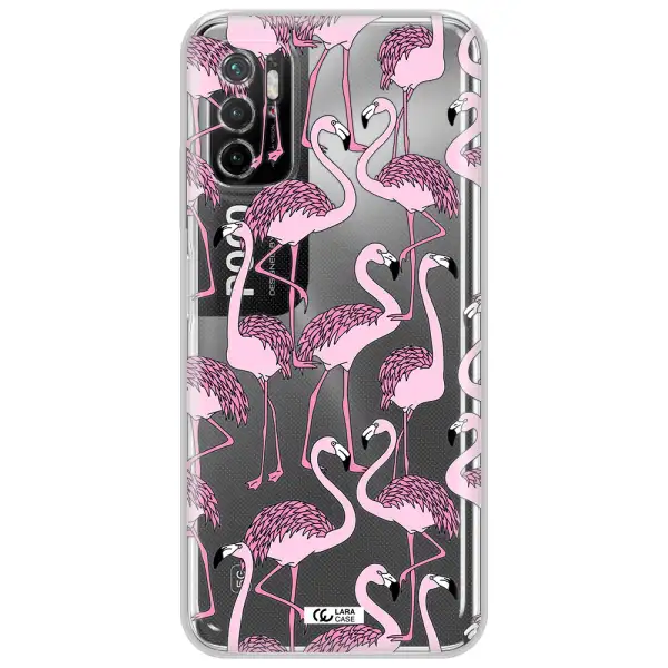 Flamingo Xiaomi Poco M3 Pro Clear Tpu Case
