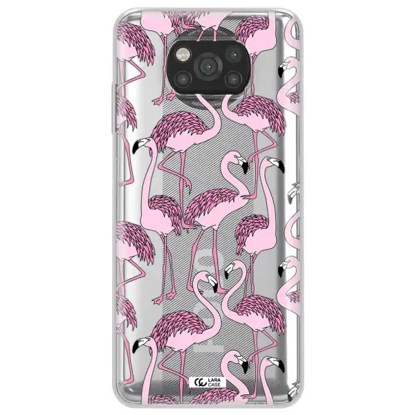 Flamingo Xiaomi Poco X3 Clear TPU Case