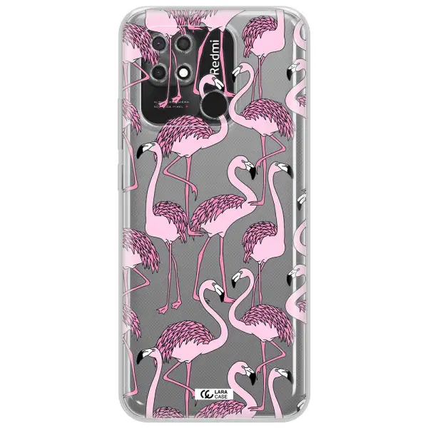 Flamingo Xiaomi Redmi 10C Clear TPU Case