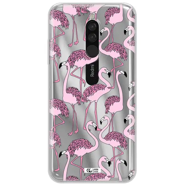 Flamingo Xiaomi Redmi 8 Clear Tpu Case