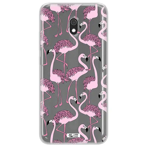 Flamingo Xiaomi Redmi 8A Clear TPU Case