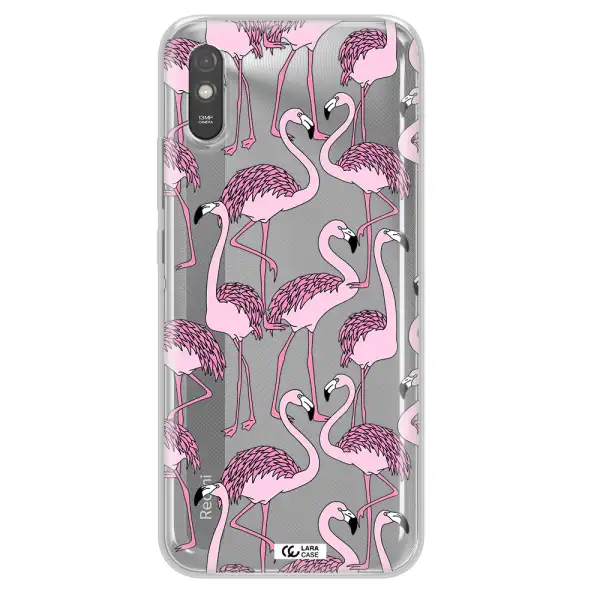 Flamingo Xiaomi Redmi 9A Clear TPU Case